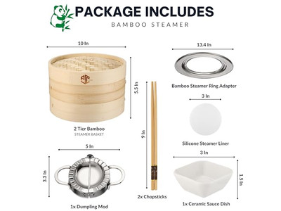 Aluminum Streamers For Cook Bamboo Steamer Basket
