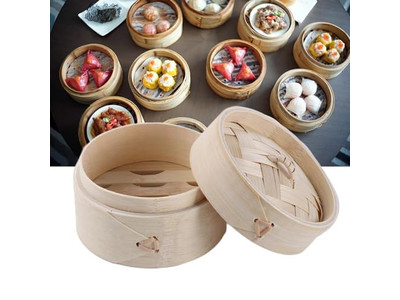 Big Momo Dim Sum Steamers Bamboo Steamer Basket
