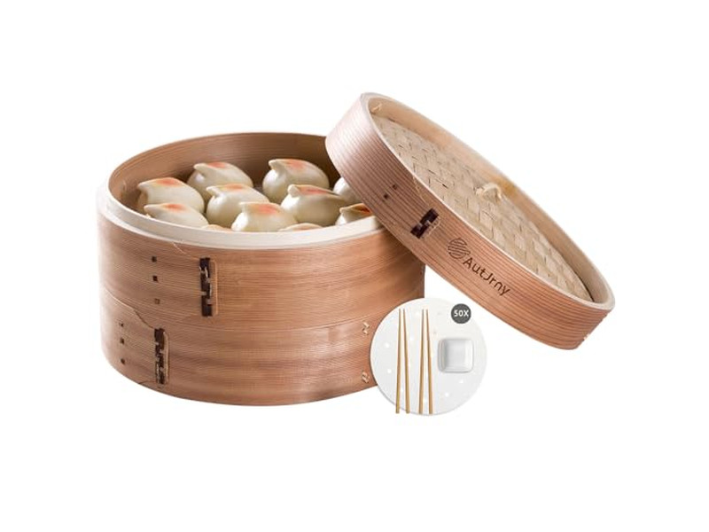 Buy Momo 8 Tortilla Tier Pot Bamboo Steamer Basket