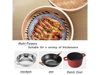 Buy Momo 8 Tortilla Tier Pot Bamboo Steamer Basket