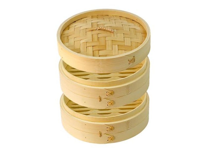 Chinese Dim Sum Bamboo Steamer Basket