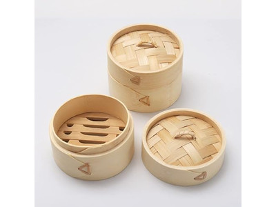 Chinese Dim Sum Bamboo Steamer Basket