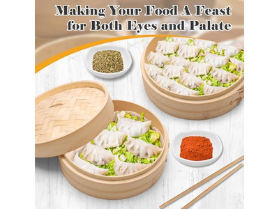 Machine Steamed Bun Pot Bamboo Steamer Basket