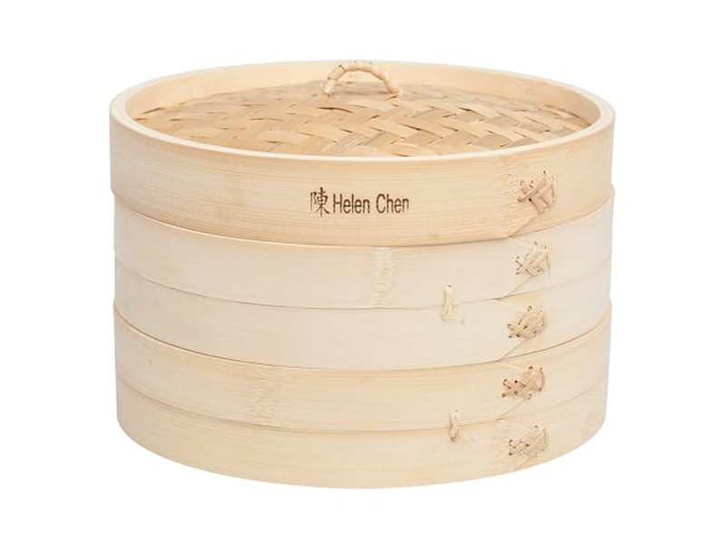 Rice Bun Streamer Cooker Bamboo Steamer Basket