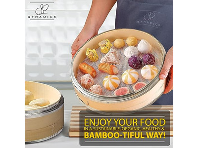Steam Container Bamboo Steamer Basket