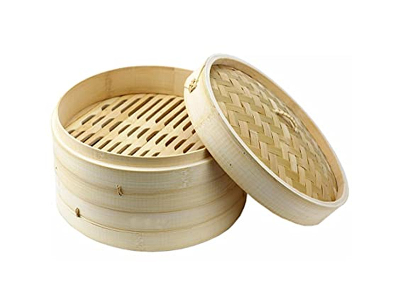 Steam Pot Cookware For Food Bamboo Steamer Basket