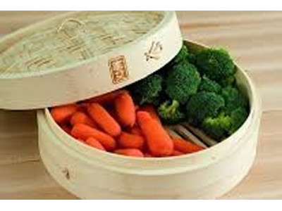 Steamed Egg Drain Steam Rack Bamboo Steamer Basket