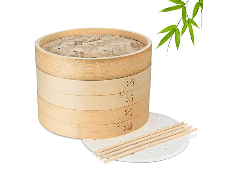 Steaming Baskets Bamboo Steamer Basket