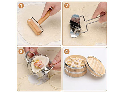 Streamer Steamers Cooker Bamboo Steamer Basket
