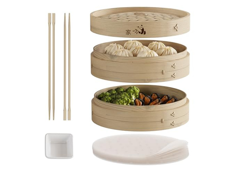 Streamer Wooden Steamers Bamboo Steamer Basket